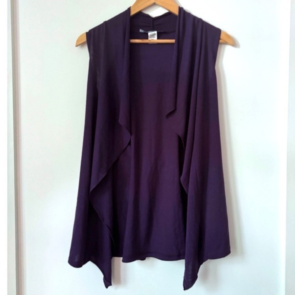 Whimsigoth‎ Asymmetrical Vest Womens S Ethereal Fairy Grunge Goth Cardigan Flowy